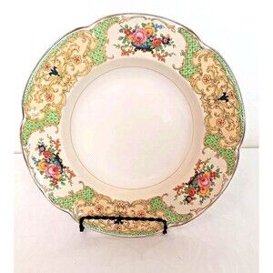 Vtg Johnson Bros England Pareek "Duchess" 9" Deep Rimmed Bowl 3" High Ironstone